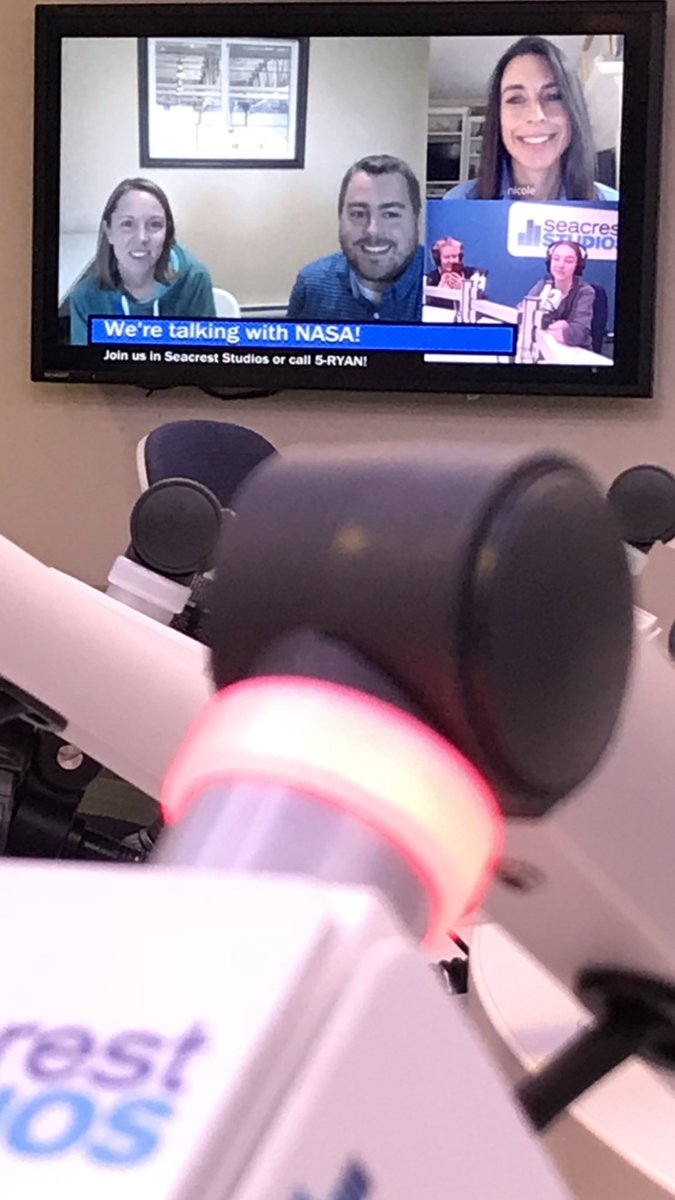 _The_Kate_D's tweet image. HUGE thank you to the @nasa scientists &amp;amp; @NEstaphan who shared their @NASA_NAAMES science &amp;amp; experiences w/ our patients @BostonChildrens!