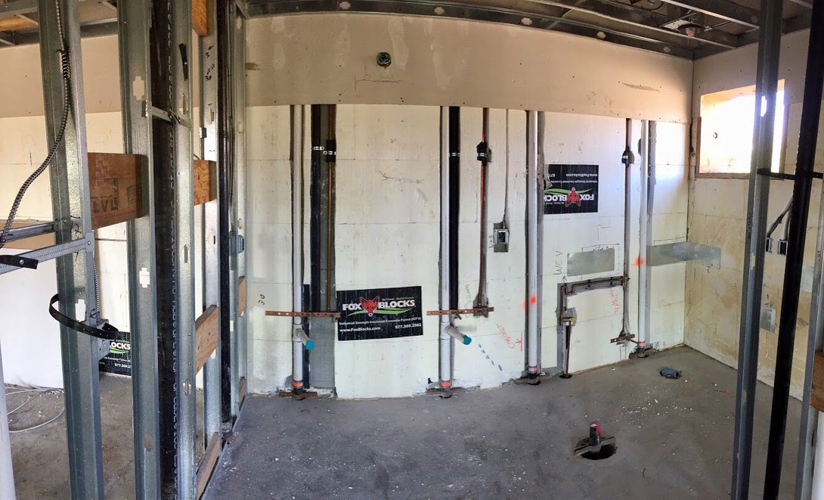 IcfBase's tweet image. Eliminate time consuming drilling for electrical &amp;amp; plumbing. Integrate sleeves into your pre poured walls to increase production. #icfhub