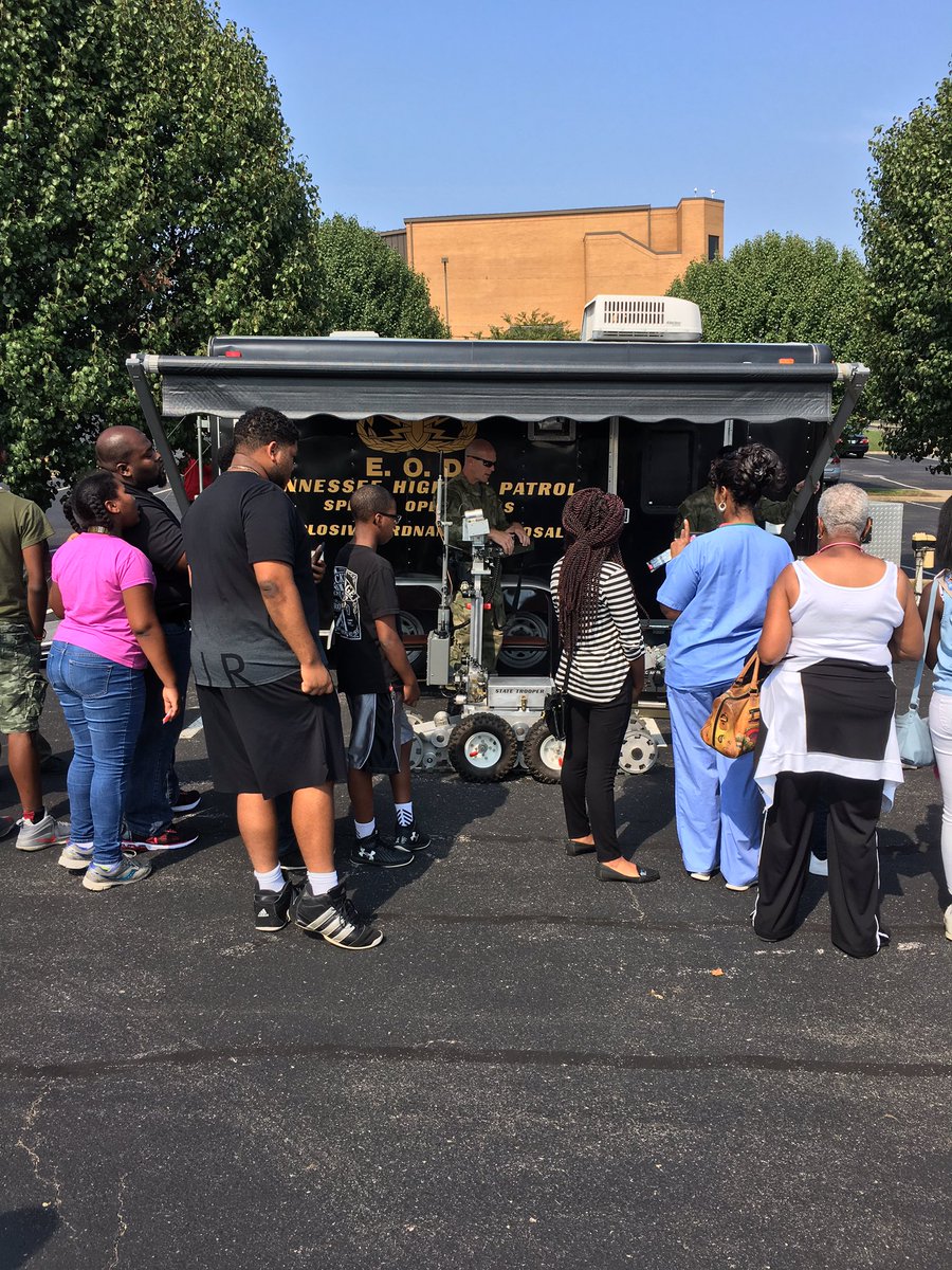 TNHighwayPatrol's tweet photo. THP was proud to come out & support Schrader Lane Church of Christ with their "Youth & Gun Violence Time to Take Action Workshop." #TNCAN. https://t.co/ci9wZdqFR8