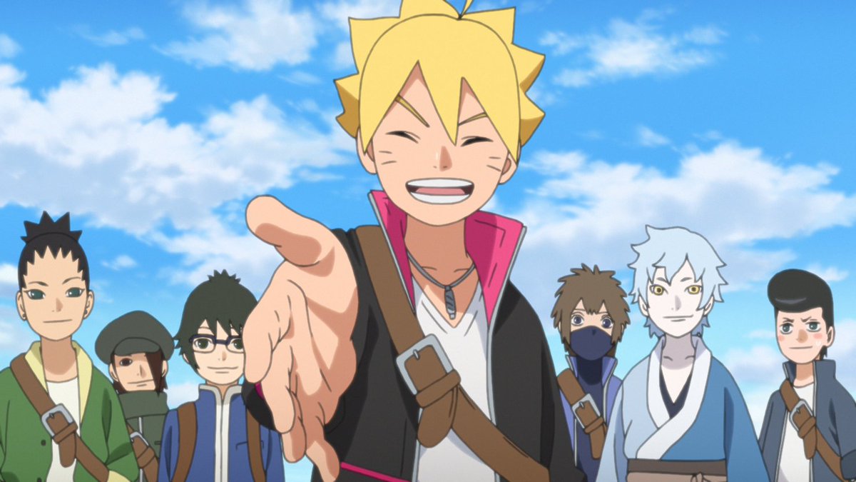 アニメ Boruto ボルト 公式 明日の夕方5 55からは 新章に突入 第25話 波乱の修学旅行 の放送になります 初めての他里に期待するボルト達 しかし 木ノ葉の問題児達は早くも事件に そして この美少年は一体 修学旅行編もよろしく