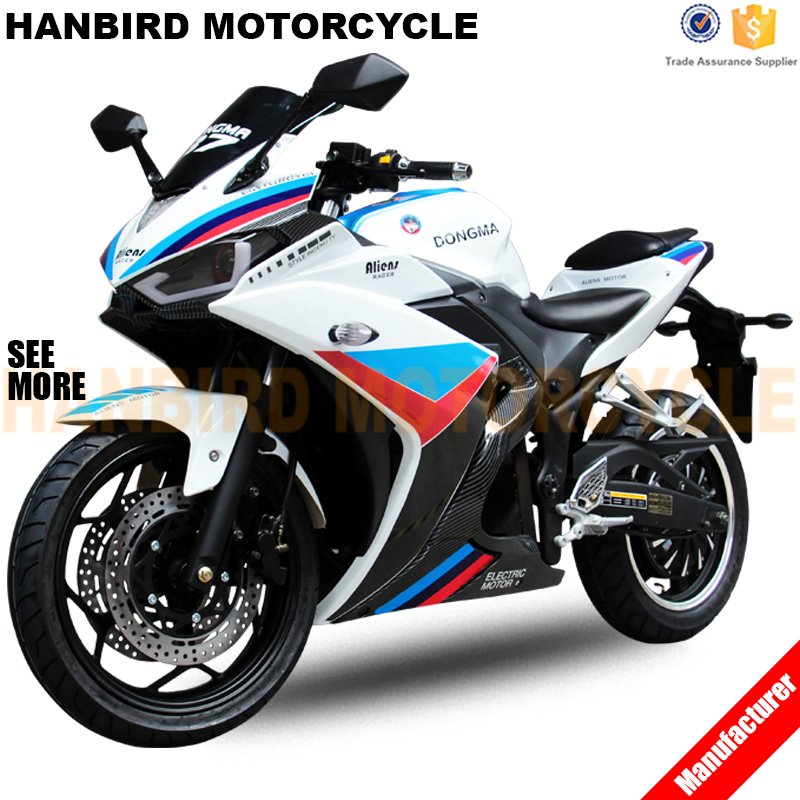 Ena_Chang_'s tweet image. Cool appearance, colorful body, good quality
This is Hanbird R3 electric racing motorcycle.