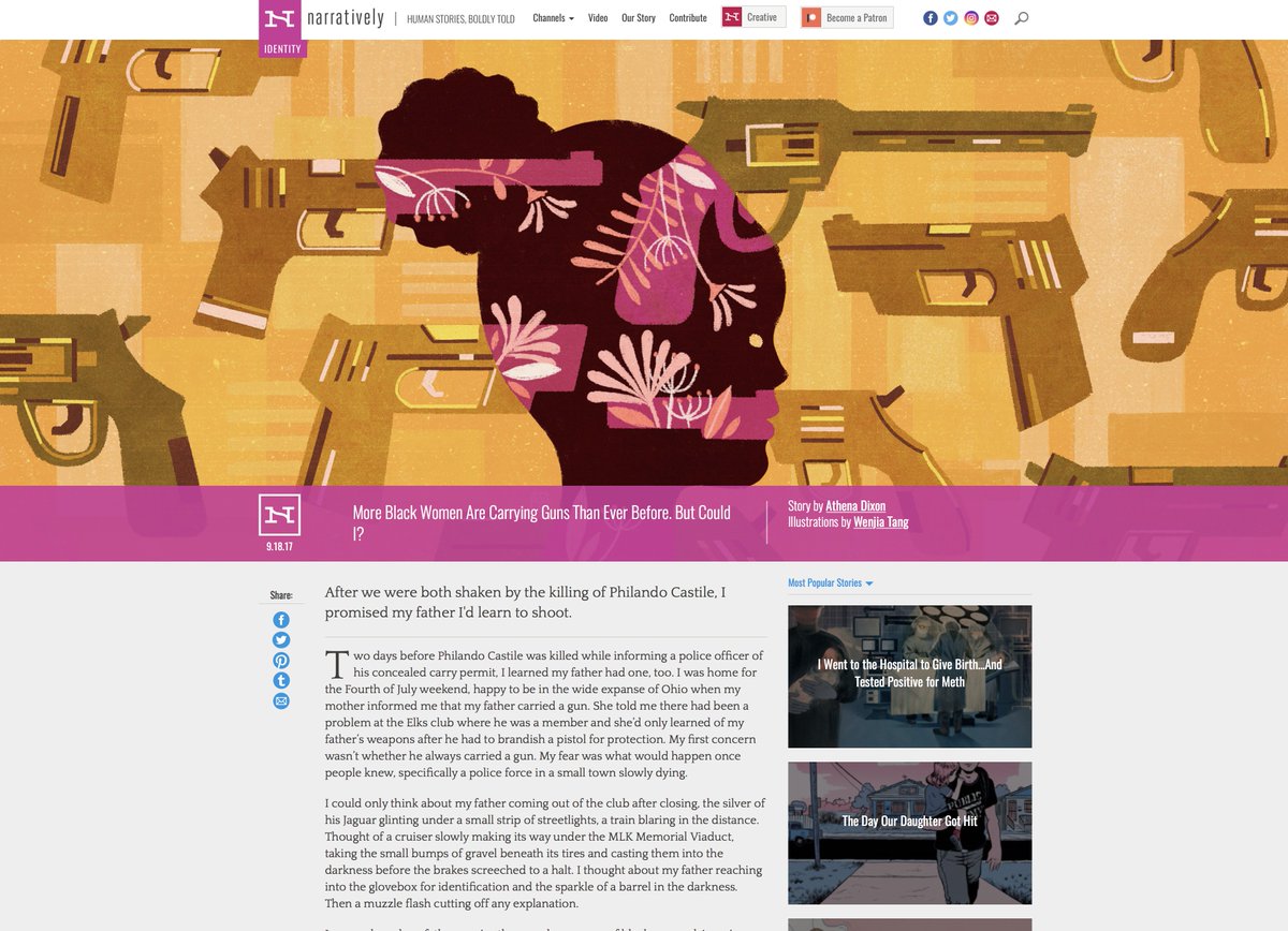 Header and spot illustrations for Narratively. Thanks AD Vinnie Neuberg.