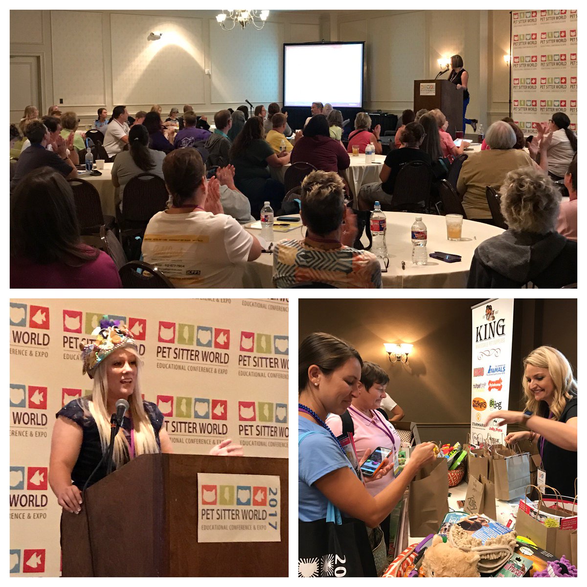 PetSittersIntl's tweet photo. We had a great first day at PSI's 2017 Pet Sitter World Educational Conference & Expo! #psw2017 #nola https://t.co/zDvAg2KfGr
