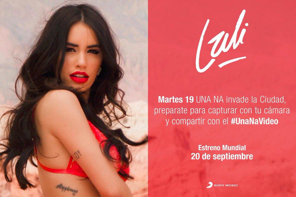 SonyMusicArg's tweet image. ¡Atentos! 
#UnaNaVideo