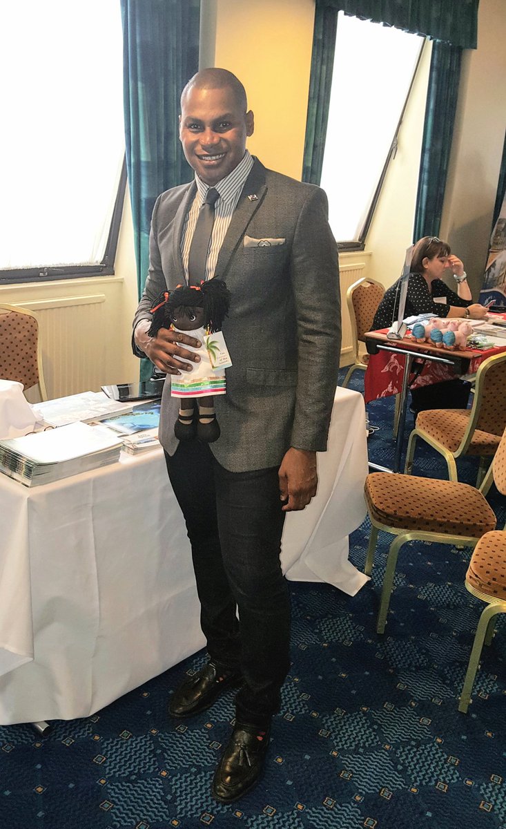 IamSirCourtney's tweet photo. We are in #Peterborough, UK for #CTOROADSHOWUK @TCITourism @_LoveCaribbean #DestinationTurksandCaicos #OneCountryEightDestinationIslands https://t.co/cgG1lfKE2Y