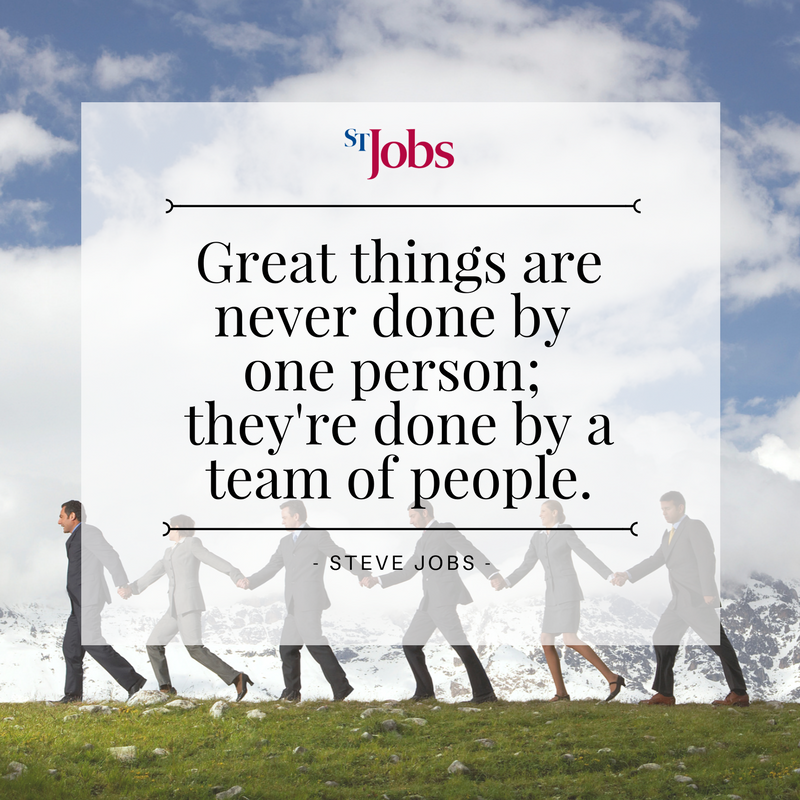 Do you agree that teamwork is important in order to achieve great things? Like and share if you agree.