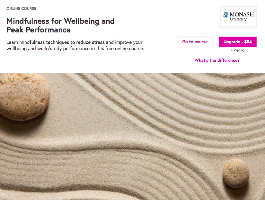 OVPLTProjects's tweet photo. @MonashUni offers 2 x 4k online #Mindfulness courses on @FutureLearn. #FLMindfulness 2 Oct &amp; #FLMindLife 13 Nov https://t.co/VaKtH06N2R https://t.co/8KTEJVjJC5