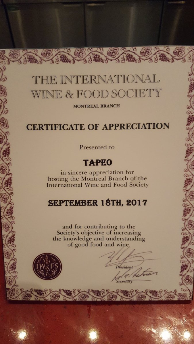 Thx for choosing us!!!
#BestTeam #TapeoCrewRocks
<a href="/MunizMe/">Sebastien Muniz</a> <a href="/AfonsoV_/">Victor Afonso</a> <a href="/Restotapeo/">RestoTapeo</a>