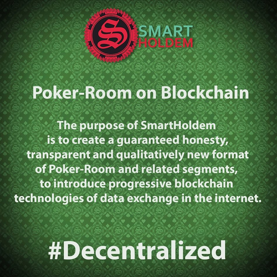 smartholdem's tweet image. #SmartHoldem welcome to smartholdem.io New #technologies A new #consensus  #model  #cryptocurrency  #community #Preico #pokerroom