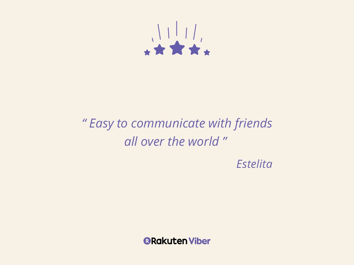 When your #friends are all over the world, it's good to know you can find them all in one place. Tag a friend that Viber connects you to.
