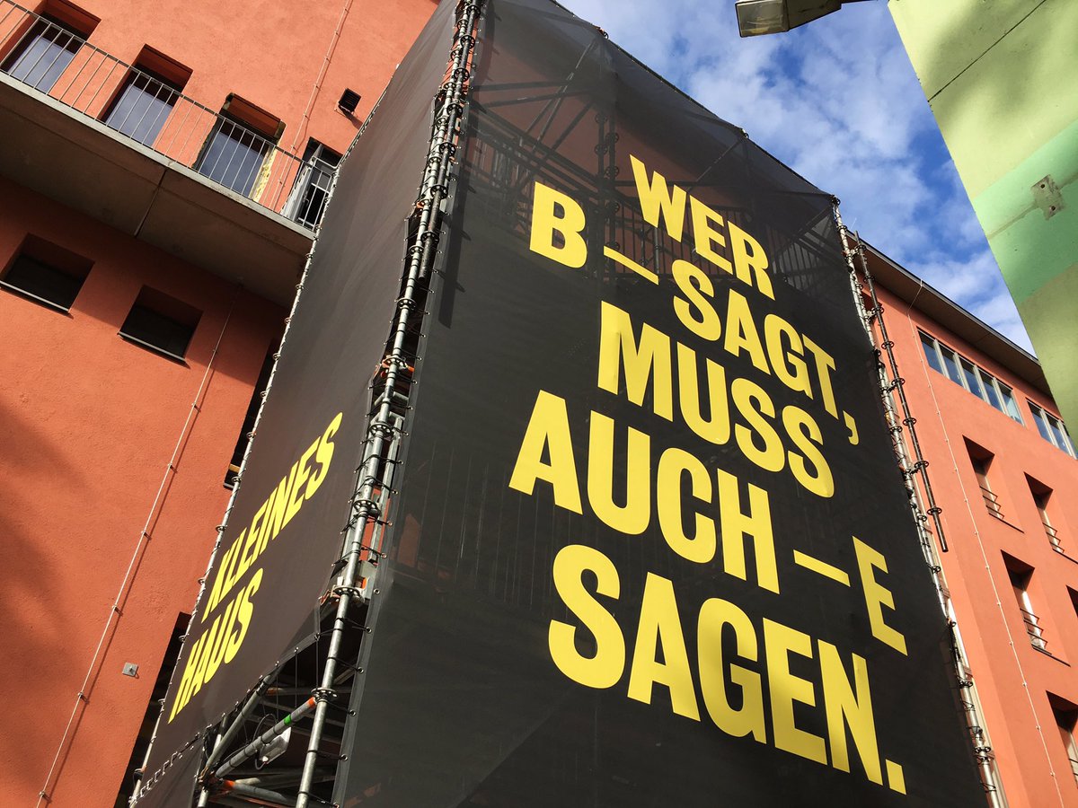 blnensemble's tweet photo. was Bertolt Brecht nicht gesagt hat: https://t.co/qOREXhHXe0