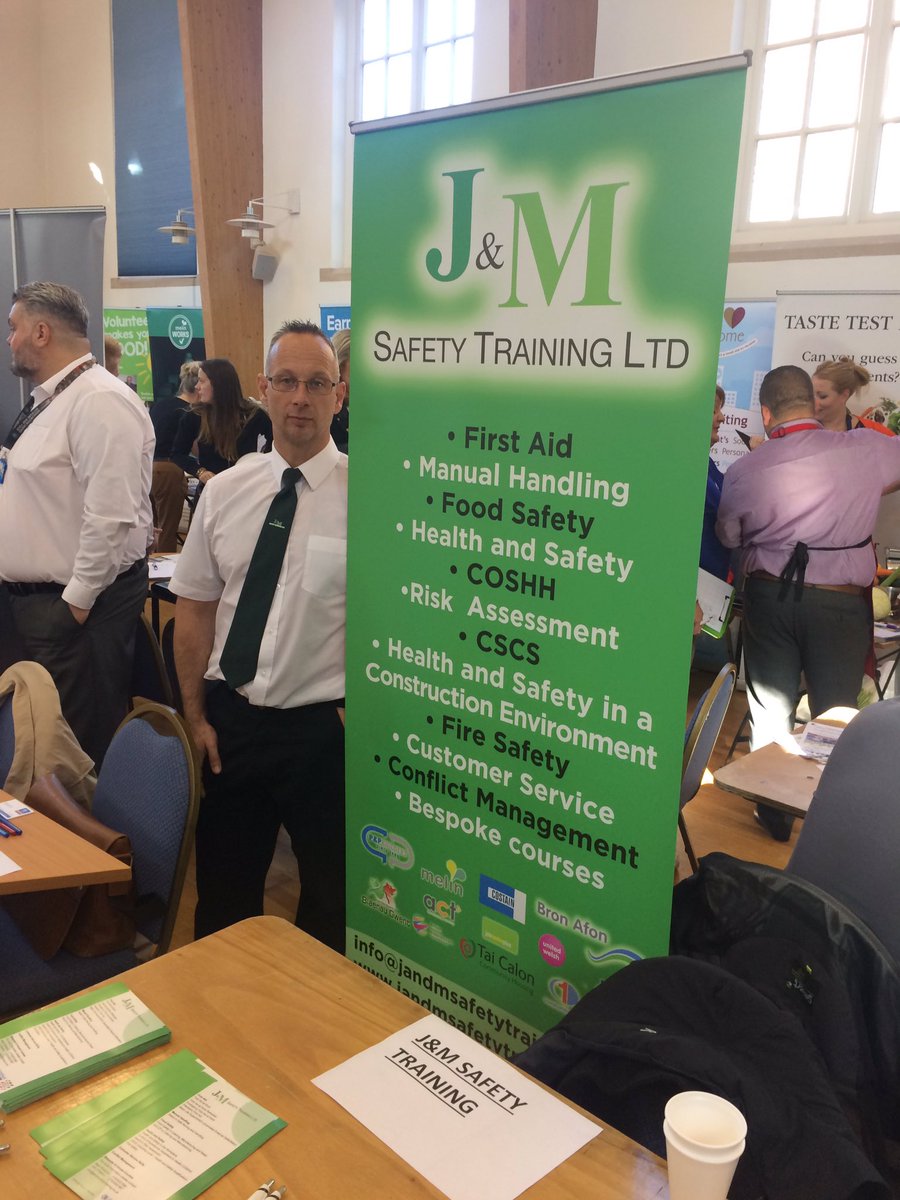 JandM6972's tweet photo. Great morning promoting #jandmsafetytraining @ #jcp #abergavenny #monmouthshire #jobfayre Great turnout and thanks for the invite https://t.co/gzpG6lvFDi