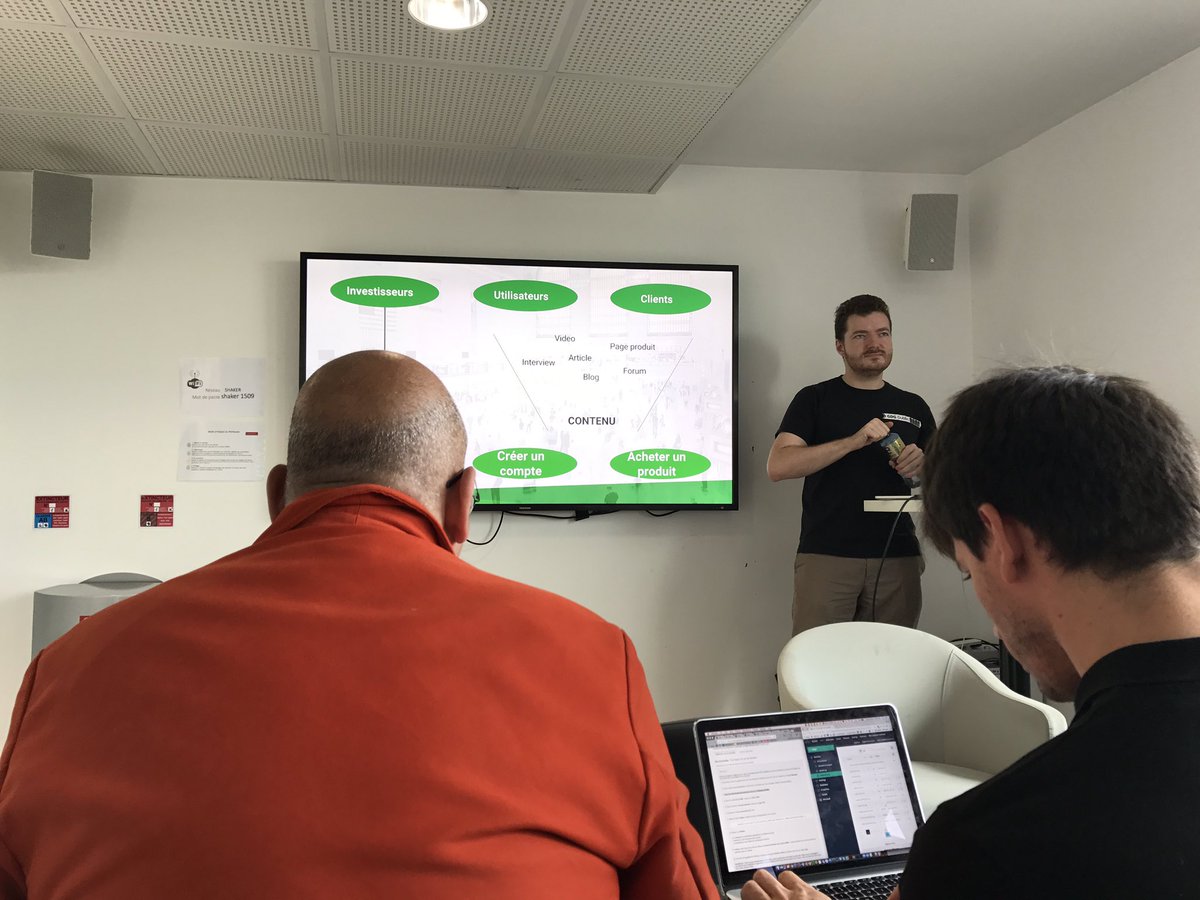 Mathieu SCHIMPL (@mathieuschimpl) on Twitter photo Chez @PartechShaker pour un <a href="/MeetupFR/">Meetup France</a> avec @VincentCourson de Google pour une atelier SEO Chez @PartechShaker pour un <a href="/MeetupFR/">Meetup France</a> avec @VincentCourson de Google pour une atelier SEO