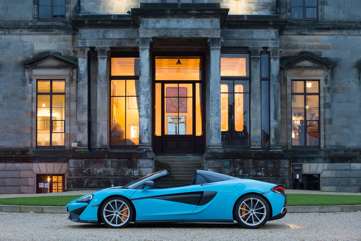 marc_caster91's tweet photo. We're at the first stage of #McLaren - The Tour 2017 at the amazing @BroomhallHouse in Scotland. https://t.co/7eh2dPYGXV via @McLarenAuto