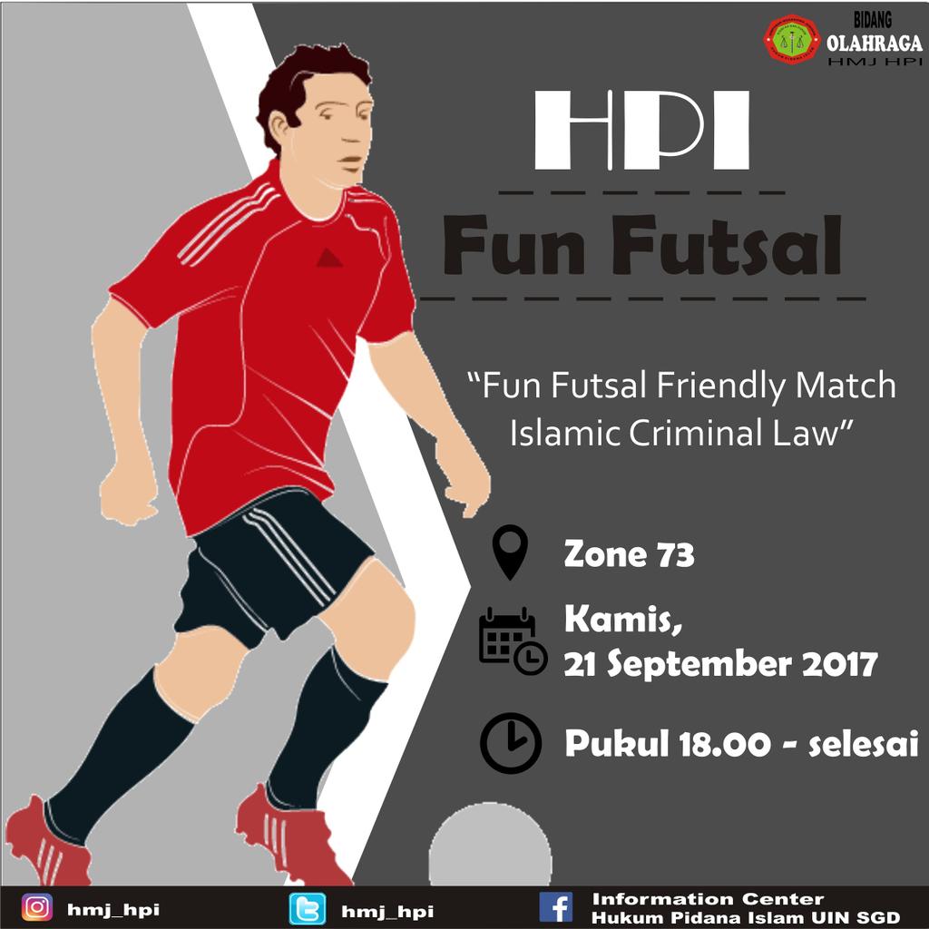 HMJ_HPI's tweet photo. Ayo yg mau ikut futsal bareng, jangan lupa catet tempat sama tanggalnya. Ditunggu ya kehadirannya... 😄 https://t.co/0GHfQELlVg