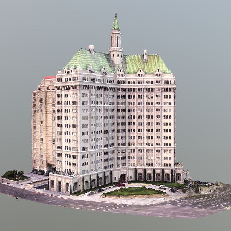 Pixel_Wave's tweet photo. Photogrammetry of the iconic Villa Riviera building in #LongBeach. Drone scan done with DJI Phantom 3.  View in real time at … https://t.co/tPkryOhldF