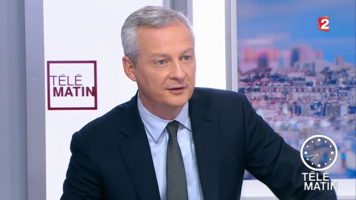 BrunoLeMaire's tweet photo. Nous avons progressé sur la taxation des #GAFA au niveau européen car la France a retrouvé sa crédibilité ! #Les4V https://t.co/raXOlIWm8y