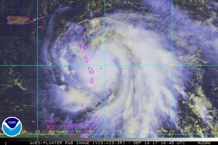 business's tweet image. Category 5 Hurricane Maria threatens Caribbean islands still recovering from Irma
bloom.bg/2xMrulZ