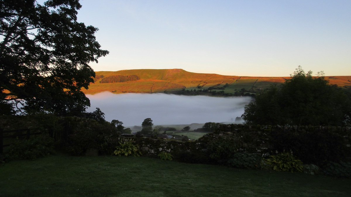 Another fine day in the Yorkshire Dales &amp; another fine temperature inversion over Semer Water. Each month has its own beauty