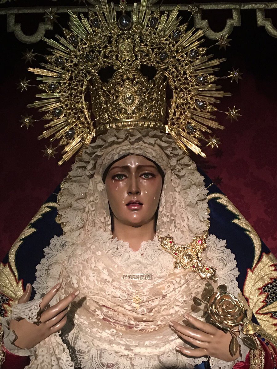 hdad_sanpablo's tweet photo. Amanece un nuevo día en San Pablo con nuestros Titulares preparados para el mes del Rosario. https://t.co/t1TxQttjde