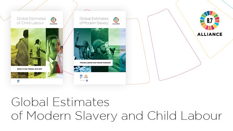 Alliance8_7's tweet photo. Global Estimates of Modern Slavery and Child Labour now available https://t.co/l0DN1WVl8e
It's time for action! #Achieve87 https://t.co/OL9PRgIWd8