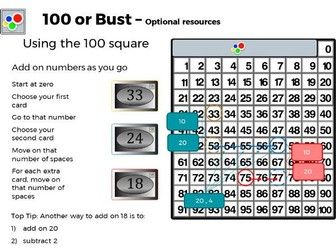 New Resource - Using a 100 square in 100 or bust - buff.ly/2ftSdsK
