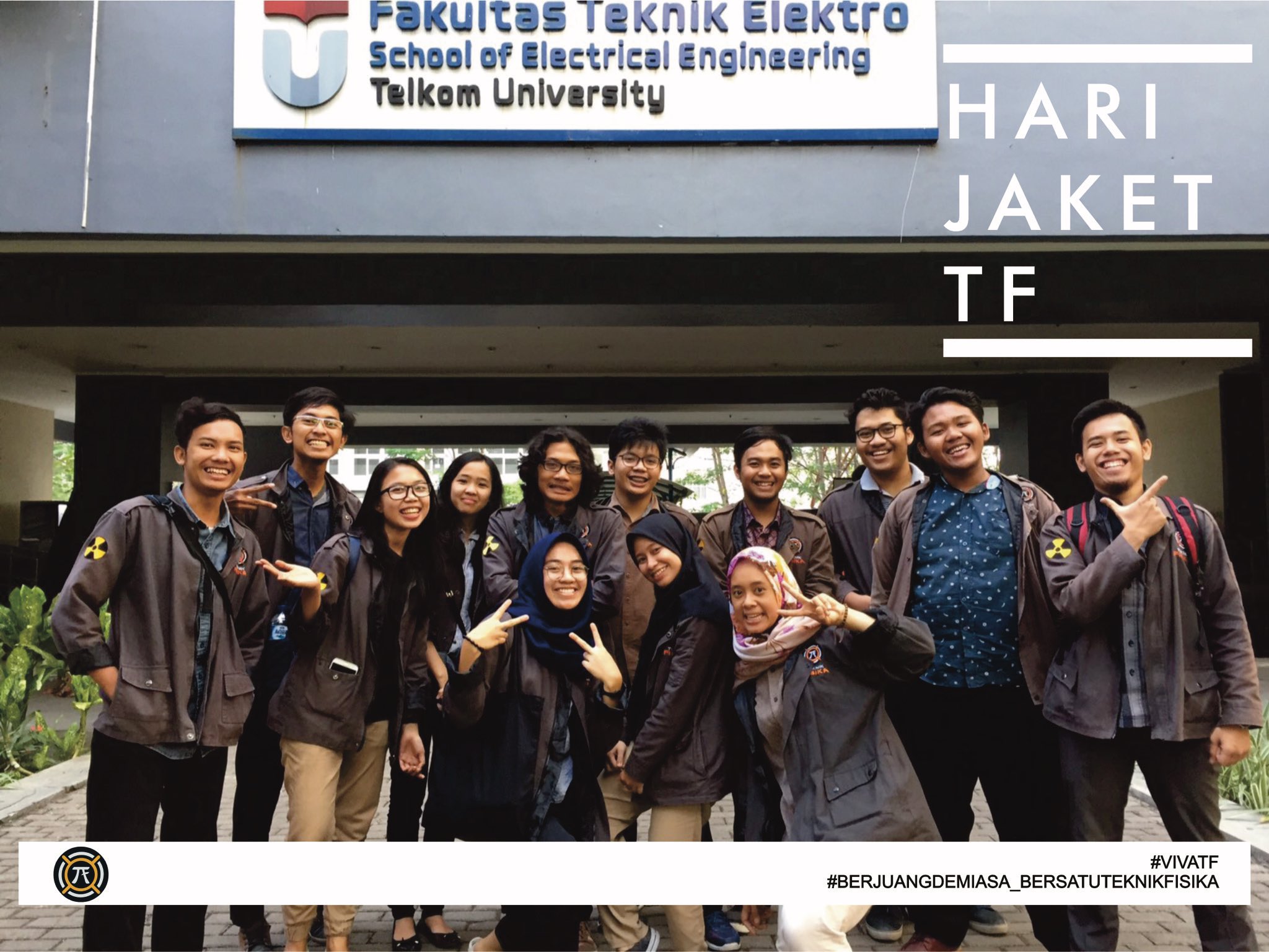 Hmtf Universitas Telkom On Twitter Hari Jaket Teknik Fisika Selamat Siang Selamat Hari Selasa Mari Kita Abu Abukan Telkom University Dengan Jaket Himpunan Kebanggan Kita Https T Co Mvbexr4j67