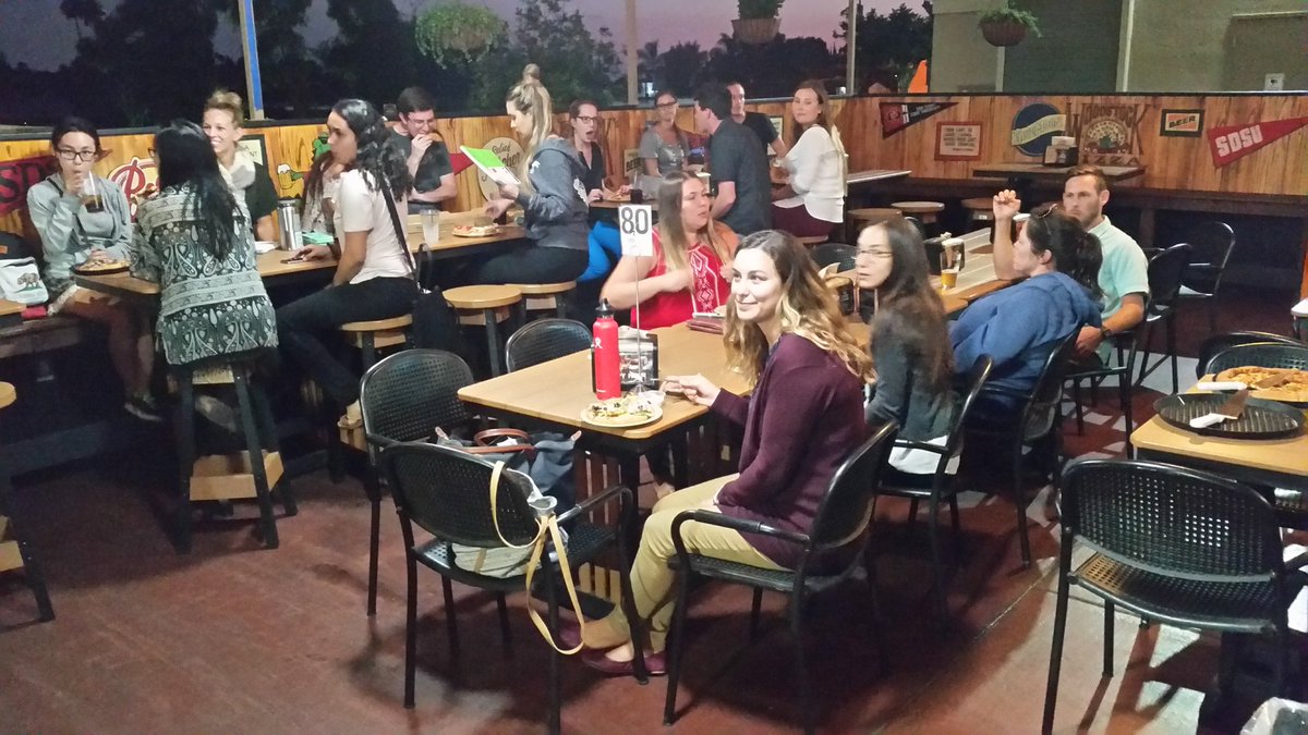 virginialoh's tweet photo. @SDSUAztecs4Ed - Great turnout for welcome party! Looking forward to our new leaders!!! https://t.co/9SIYebriuS