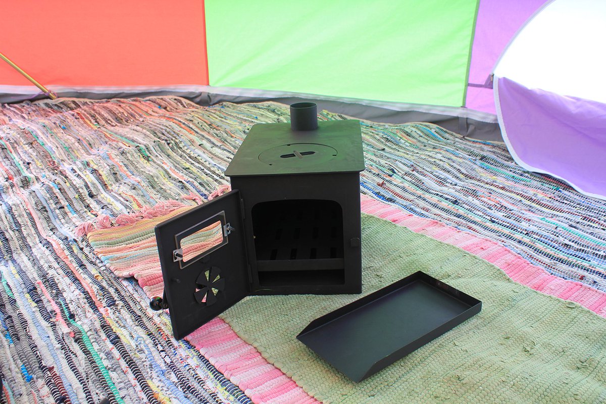 Take Camping To The Next Level of Comfort With The Outbacker Firebox Tent Stove from  <a href="/Belltentbtique/">Bell Tent Boutique</a> campingwithstyle.co.uk/outbacker-fire…