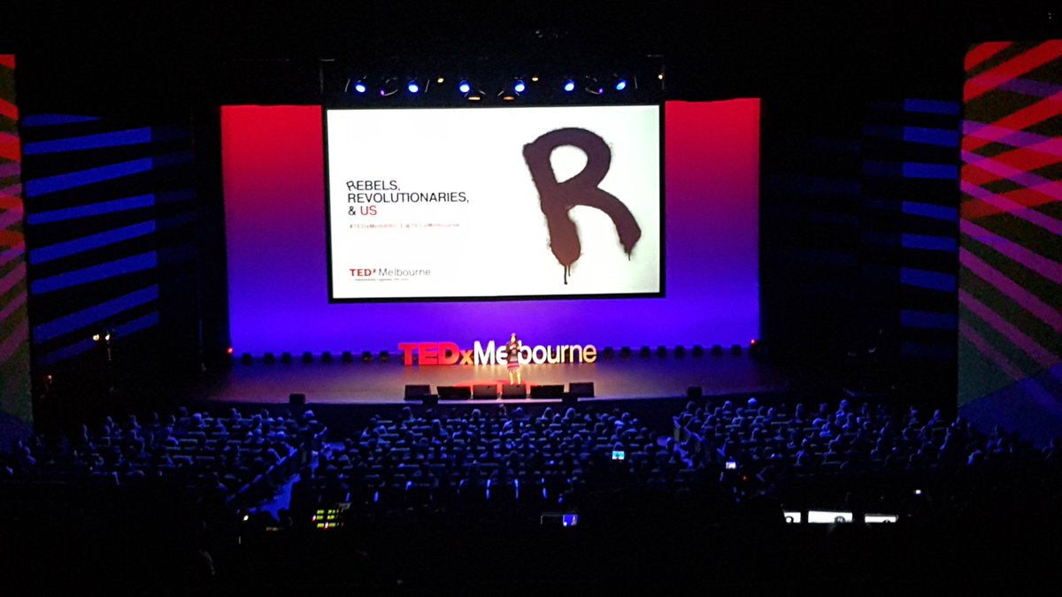 CavalloDelMare's tweet photo. "We can't outrobot the #robot" Instead, "double down on being a human" What's the 1 thing they can't do? #Empathy
#disruption #tedxmelbrru https://t.co/0THzGq6Qez