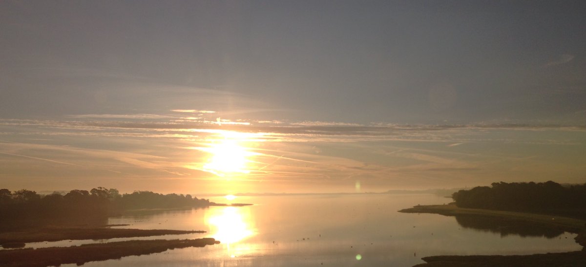 Lovely view from the <a href="/matthewscoaches/">Matthews Coach Hire</a> this morning