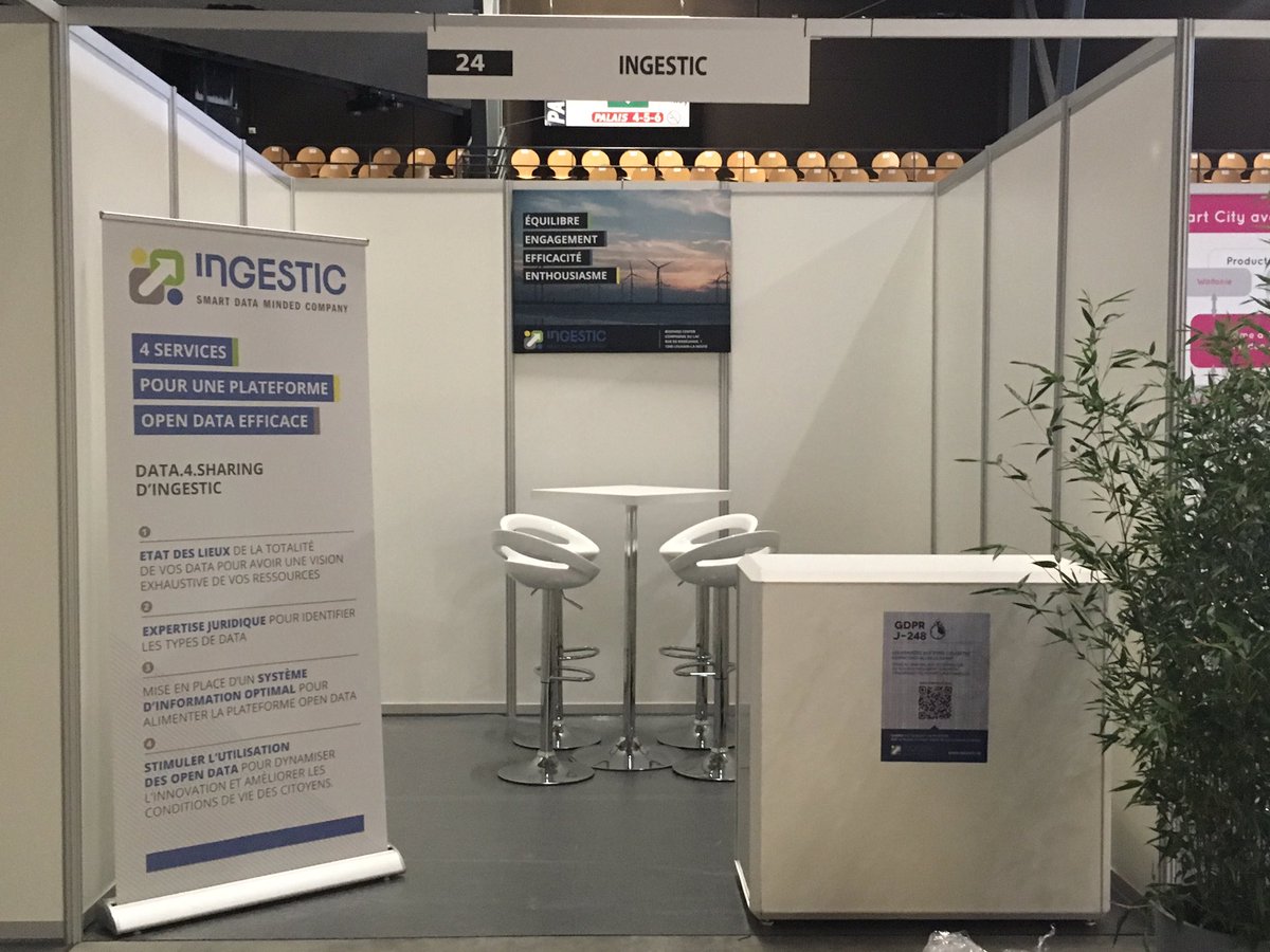 ingestic's tweet photo. On est prêts! On vous attend au @SCWallonia ! #smartcity #Wallonie #scw2017 #belgique  #Belgium https://t.co/EtwQaWd5vL