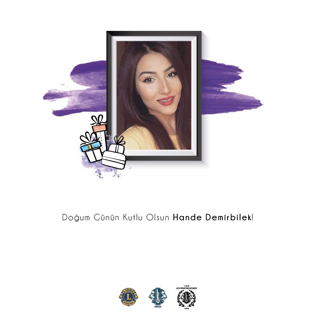 Sevgili aday üyemiz, kulübümüzün neşesi olan Hande Demirbilek’in doğum gününü kutlar sevenleriyle nice mutlu yaşlar dileriz!  #leoCLUB
