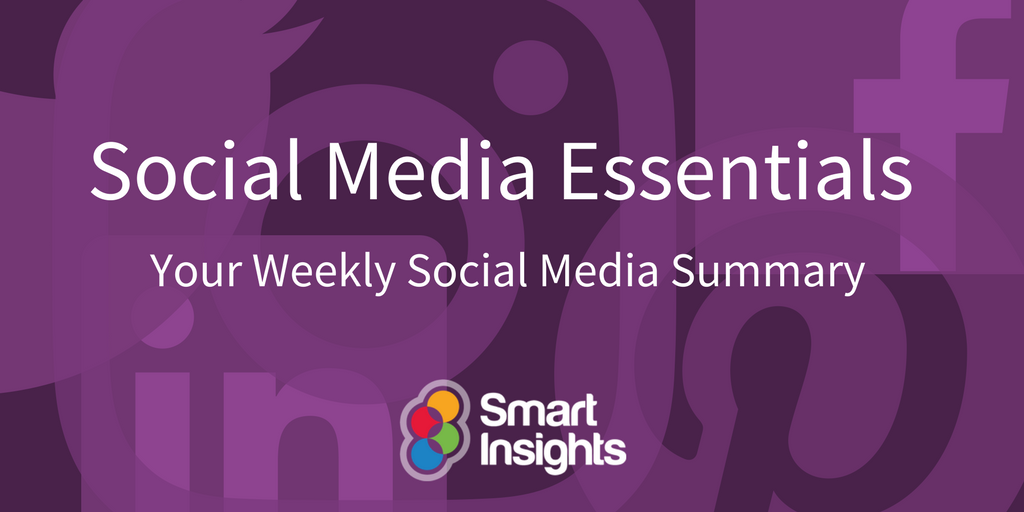 SmartInsights's tweet photo. Catch up on last weeks key #socialmedia updates: Tweetstorms 🌩️  iPhone X animojis📱 LinkedIn Audience Network 👔  https://t.co/QqQlboNc1c https://t.co/44UMRN6Trf
