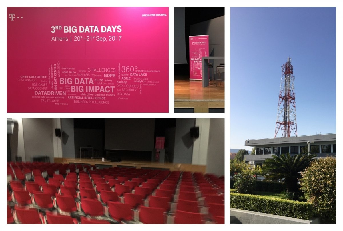 viteczech's tweet photo. Getting ready for 3rd #BigData Days moderation at @Cosmote #Athens for 150 participants from Deutsche @Telekom_group #telekomwall #AI #3BDD https://t.co/uAiN9dngnX