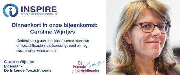 Straks weer een mooie bijeenkomst over De Nieuwe #Toezichthouder met onze Limburgse bestuurssecretarissen o.l.v. <a href="/CaroWijn/">Caroline Wijntjes</a> ! #kennisdeling