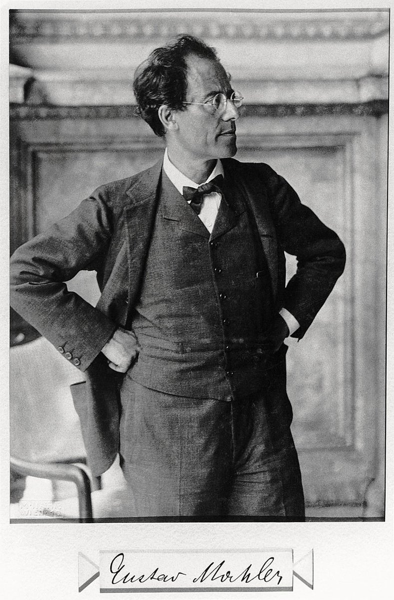 #CeJourLa #19Sep 1908 #musique à Prague Création de la 7e symphonie de et par Gustave Mahler