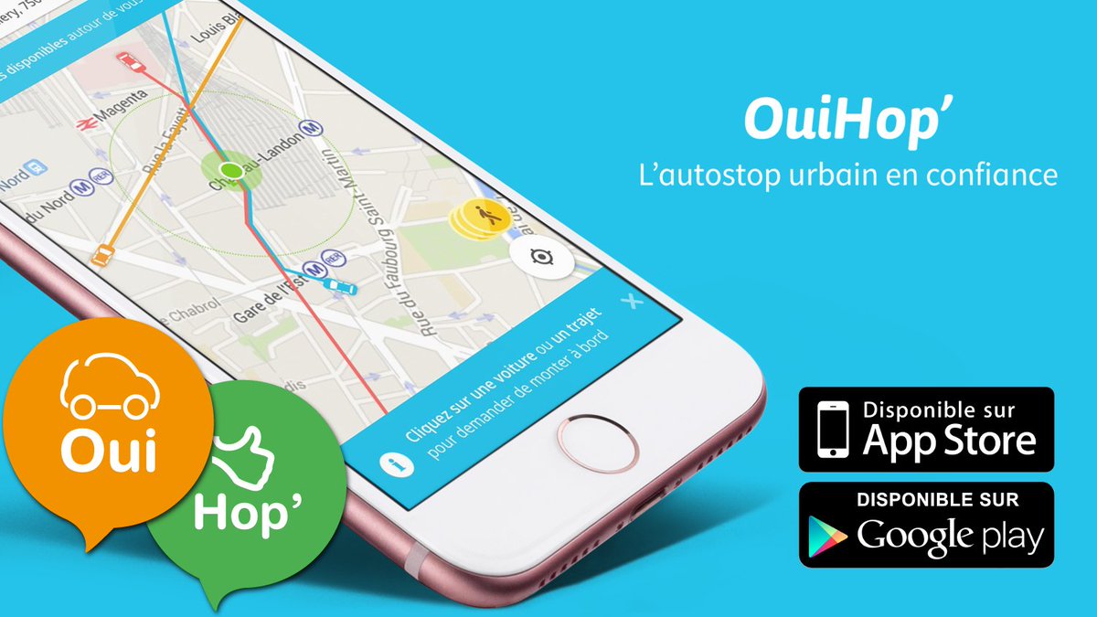 CirculationBxM's tweet photo. Rappel => Nouvelle #application #mobile de #covoiturage @BxMetro : #OuiHop’. Pour en savoir plus : https://t.co/tP4HCBAptF https://t.co/UsRGcj43mM