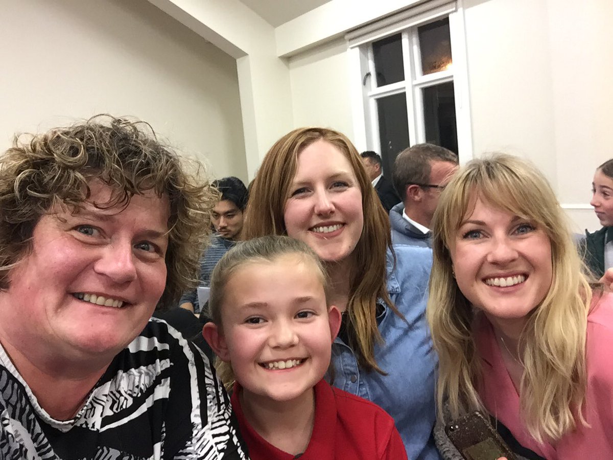 #npsfab supporters - <a href="/MissSpeir/">Anna Speir</a> <a href="/AinsEliza/">Ainsley Elizabeth</a> with #npsfab student <a href="/newmarketschool/">Newmarket Principal</a>