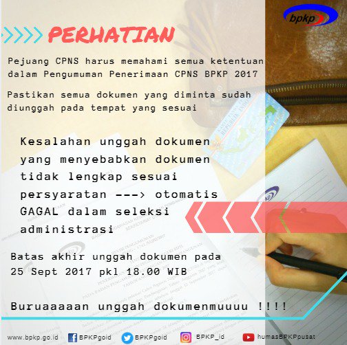 Tolong perhatikan, utk kebaikan kalian 🙏🙏🙏

Peraturan, revisi, formasi penempatan, dan FAQ ada di sini ya Sobwas

bpkp.go.id//konten/2859/C…