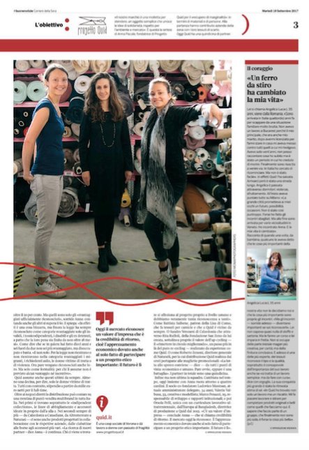 Ecco le 'nostre' pagine nel 1° numero di <a href="/CorriereBN/">CorriereBuoneNotizie</a> #BuoneNotizie uscito oggi - siete già passati a prender la vostra copia?! #progettoquid