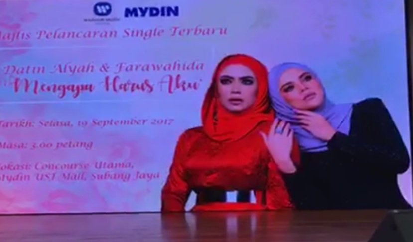 UMonline's tweet photo. #utusanlive Pelancaran single Datin Alyah dah Farawahida Mengapa Harus Aku di pautan ini
https://t.co/Yce7GftN5f https://t.co/c9OunCkpgm