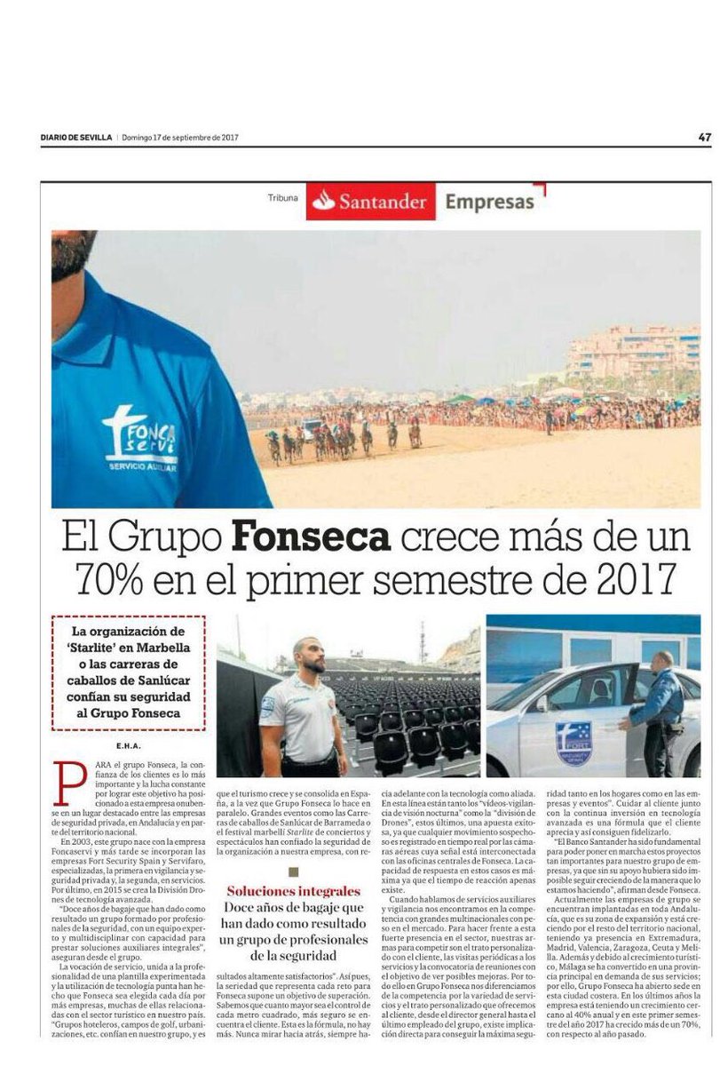 UNA EMPRESA EN PLENO CRECIMIENTO #crecimiento #grupofonseca #vigilancia #seguridad #noticias 
vigilanciacondrones.com/una-empresa-an…