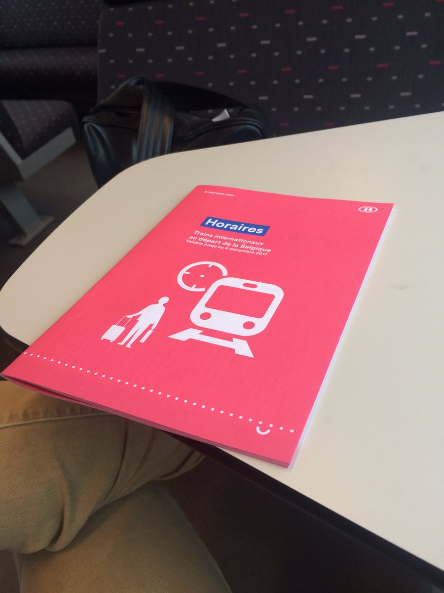 TAVC's tweet image. #semainedelamobilite = voiture en congé ! Je profite d'un petit tour en train @SNCB 😌.