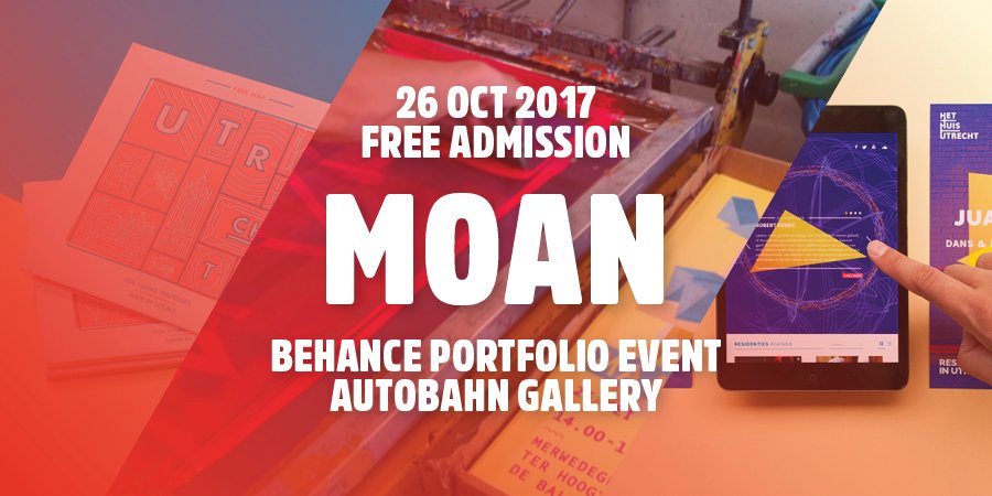 maartenautobahn's tweet image. Gratis inspiratie op het @Behance Portfolio Event! @StudioMoan is aanwezig om feedback op je werk te geven. RSVP via goo.gl/3NiAbL