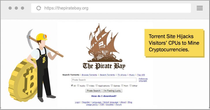 The Pirate Bay Promotes Alleged Blockchain 'Ponzi' on Its Homepage -  BeInCrypto