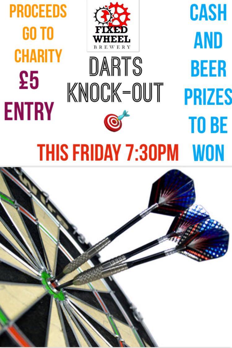 This Friday is our monthly knockout for charity, current highest checkout on the board is 96, 301 game, double in double out #charity #darts