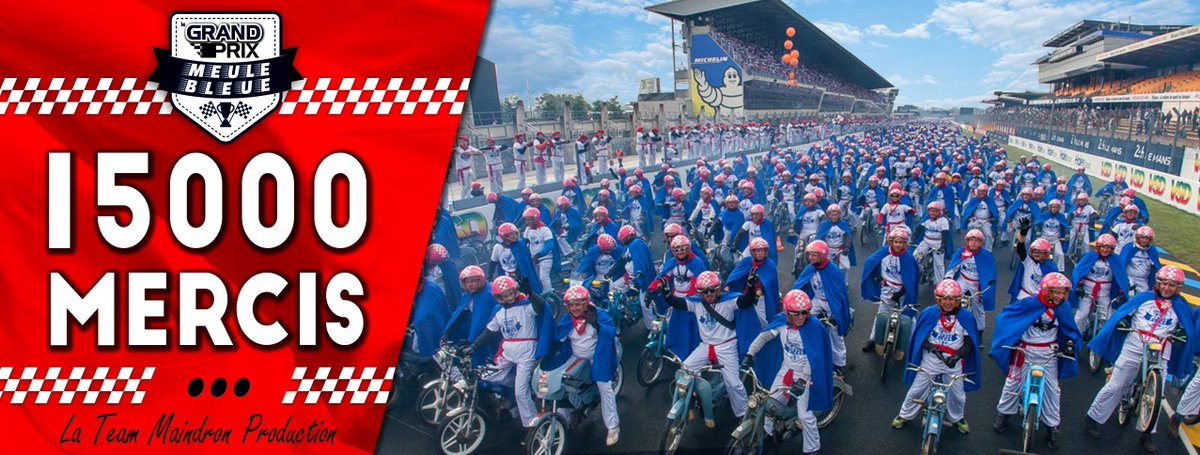 Comme un air de déjà vu... mais cette-fois, on vous le jure, ce n'est pas un photomontage ! 😜🤩😍

#GPMeuleBleue