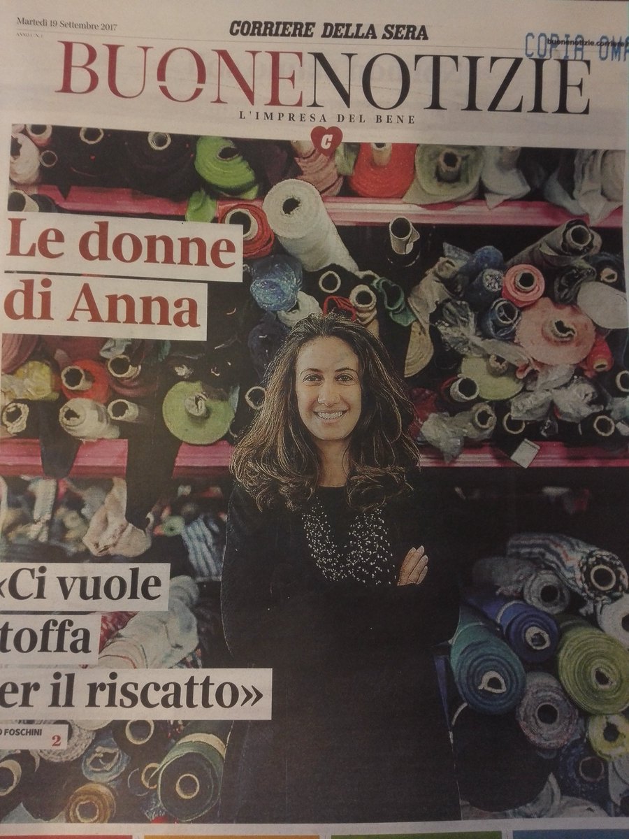 Oggi al <a href="/7Corriere/">7 Corriere</a> ci sono #BuoneNotizie è arrivato <a href="/CorriereBN/">CorriereBuoneNotizie</a> l'inserto dedicato al sociale