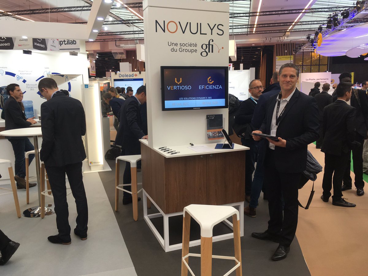 novulys's tweet photo. Decouvrez des solutions #retail conçues pour développer vos #relationclient au #ParisRetailWeek ! Retrouvez-nous au stand @microsoftfrance https://t.co/3UoGUAoaYz